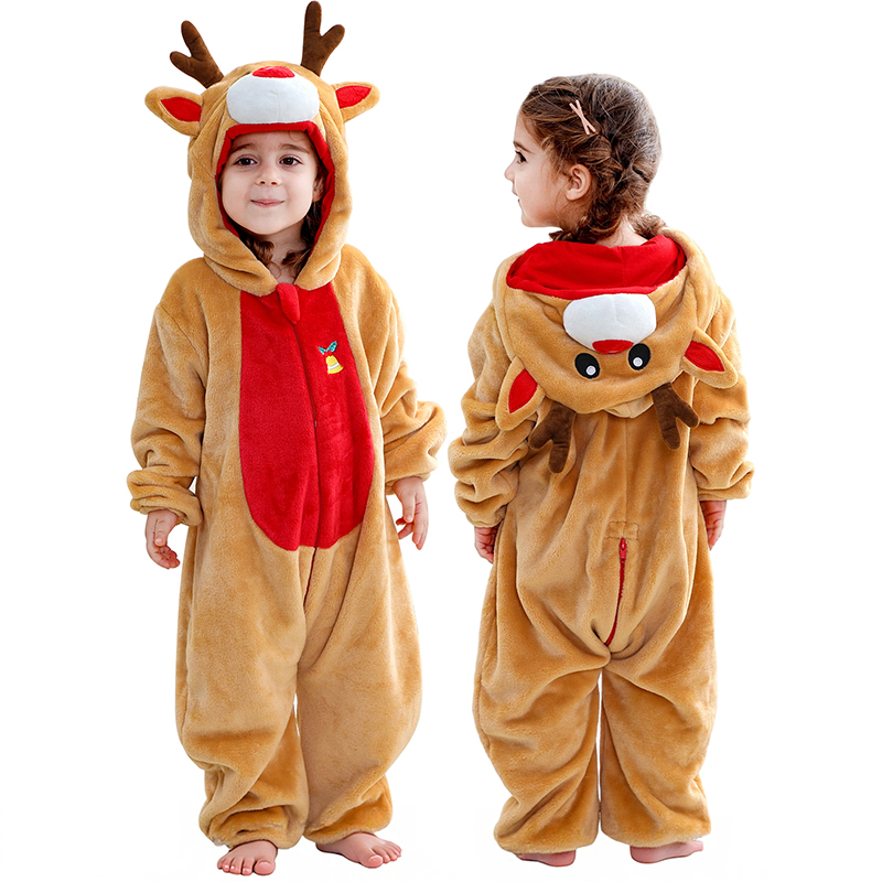 Spiderman Jumpsuit Kids - MICHLEY Weihnachten Baby Strampler Flanell Cosplay