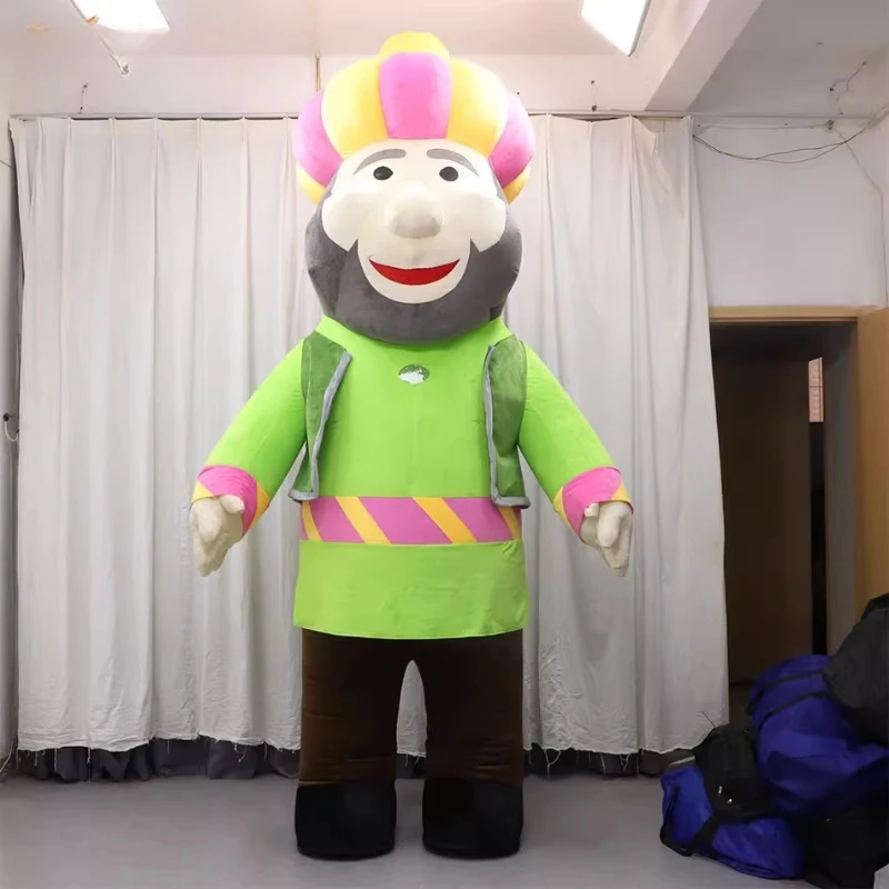 Costumes - Aufblasbares Arabisches Maskottchen-Kostüm Lustige Plüschpuppe für