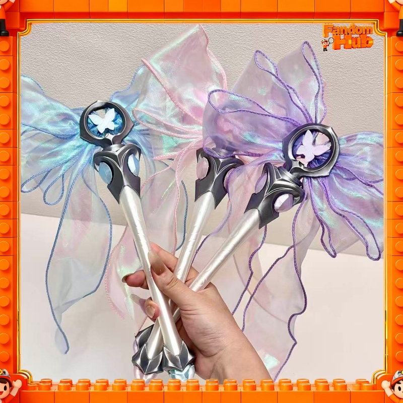 Magic Tricks - 3D-Gedruckter Valorant Cosplay-Requisit, Evori Zauberstab-Replik, Spielcharakter