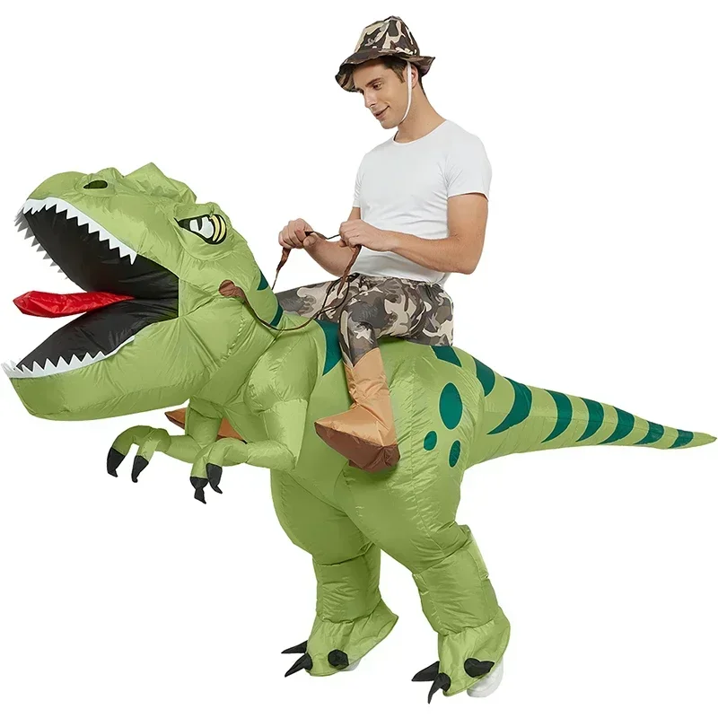 Neue Heiße Verkauf Lustige Erw – Inflatable Dinosaur Costume Adult Bewertung und Preis