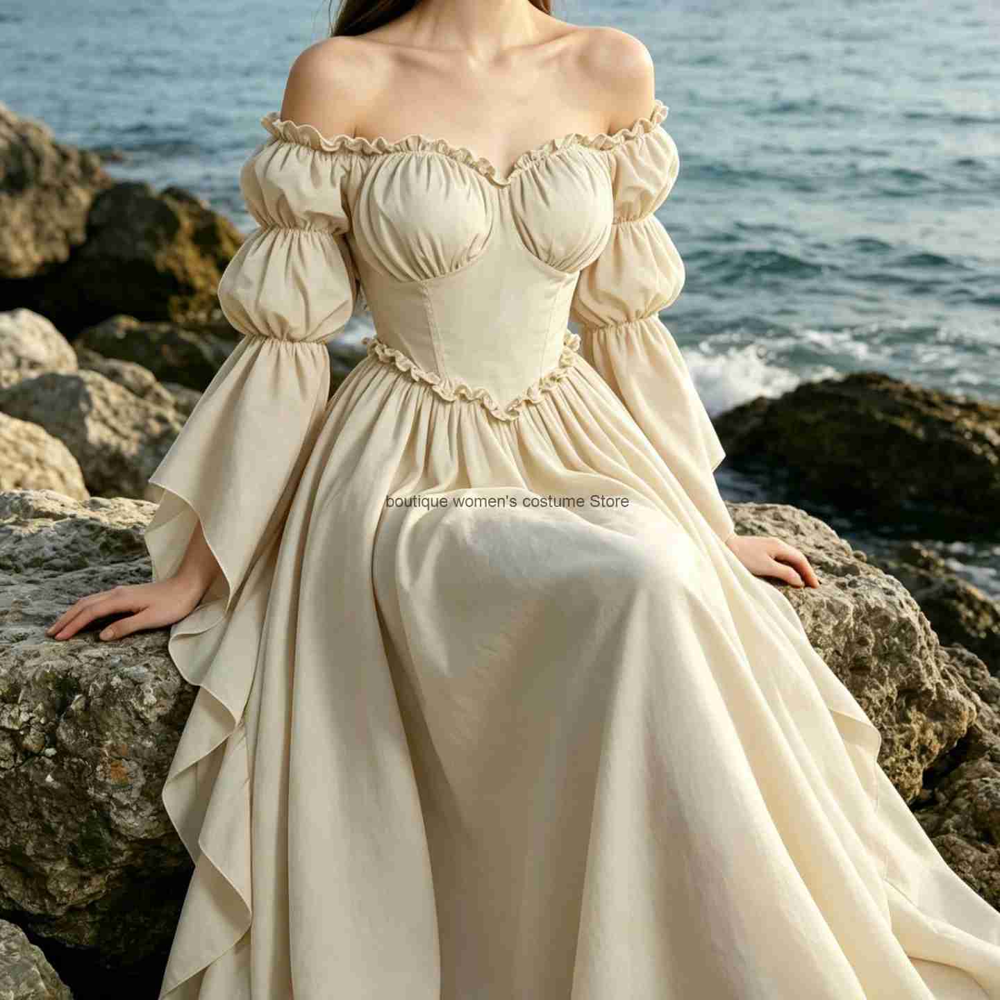 Neues mittelalterliches Renais – Medieval Renaissance Dress Women Bewertung und Preis