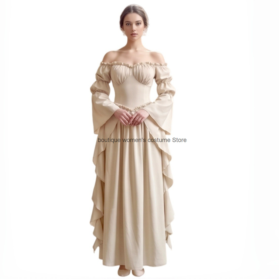 Neues mittelalterliches Renais – Medieval Renaissance Dress Women Bewertung und Preis