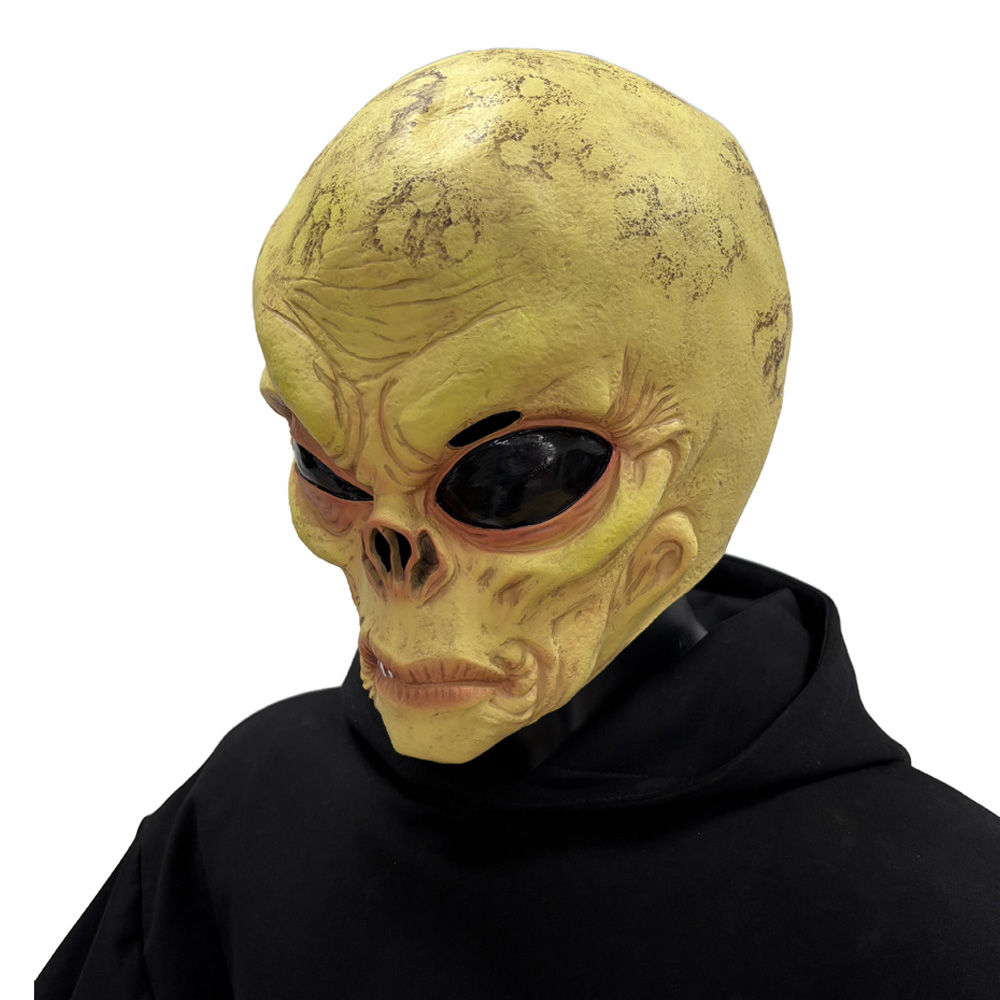 Realistische UFO-Alien-Schädel – Latex Alien Mask Realistic Bewertung und Preis
