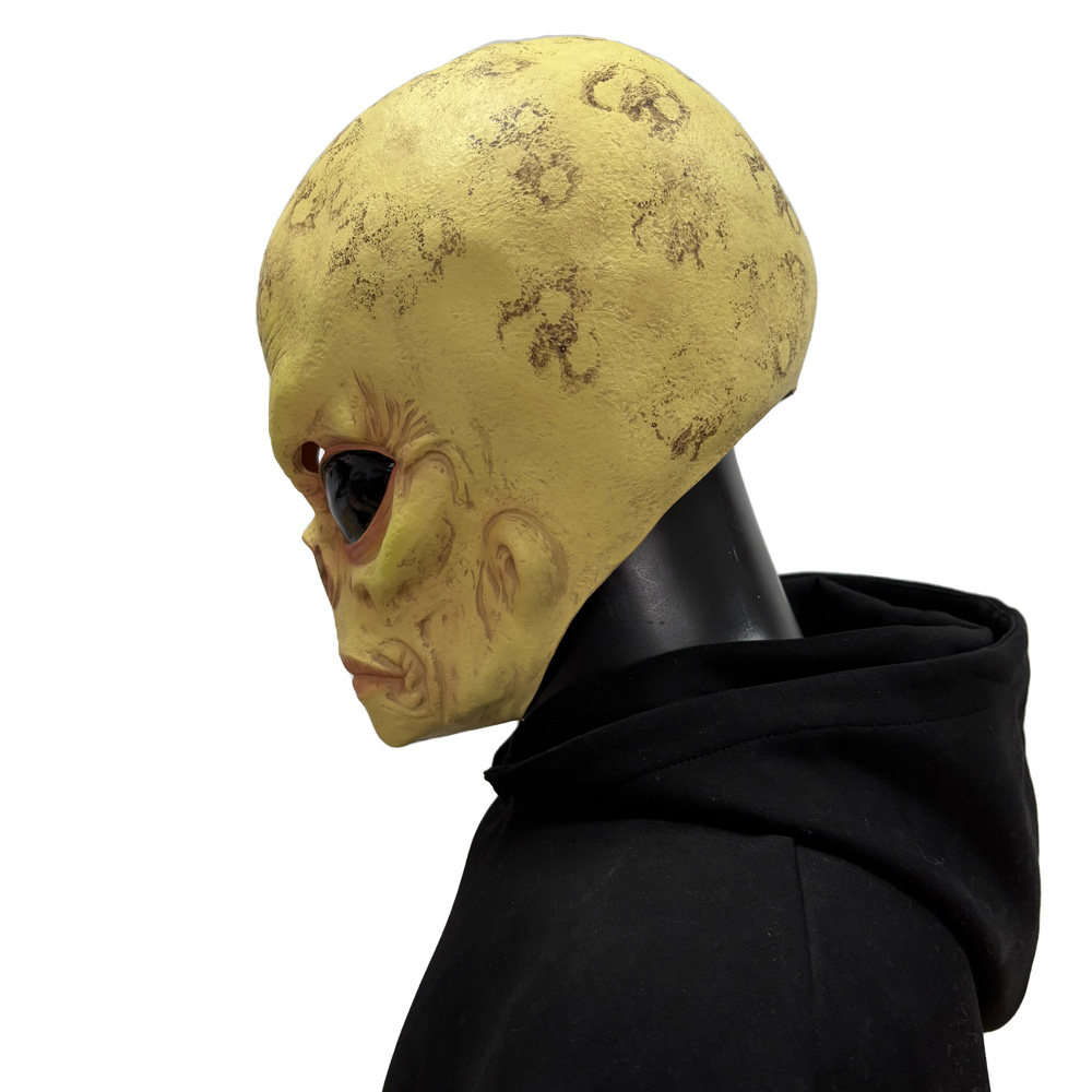 Realistische UFO-Alien-Schädel – Latex Alien Mask Realistic Bewertung und Preis