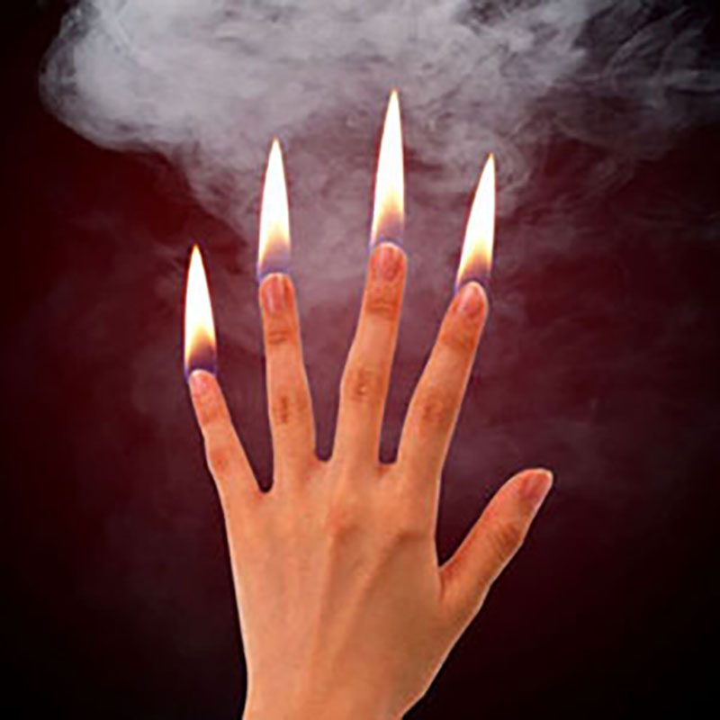 4 Teile/satz Finger Feuer Zaub – Thumb Tip Magic Trick Set Bewertung und Preis