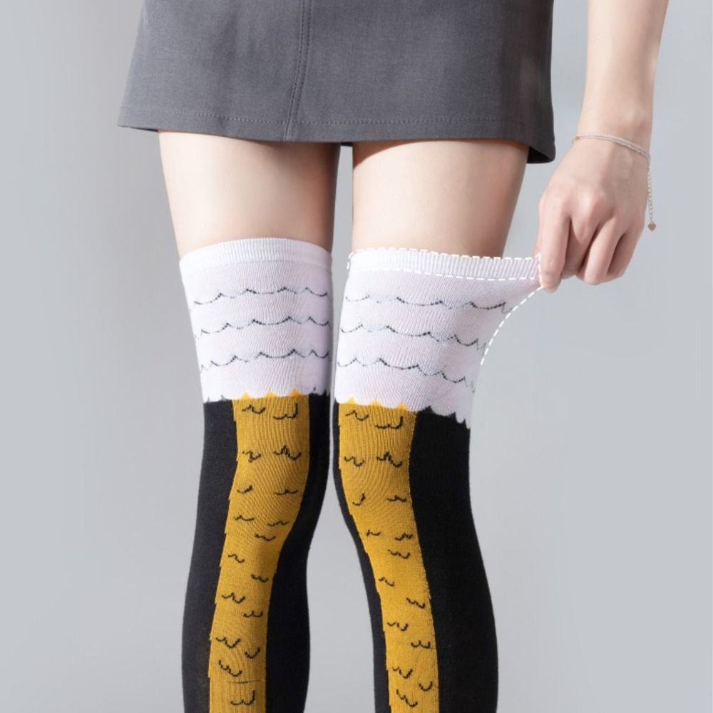 Neuheit Baumwolle High Tube Hü – Funny Chicken Leg Socks Bewertung und Preis