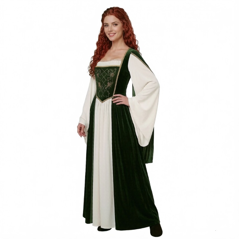 Neues mittelalterliches Cospla – Medieval Renaissance Dress Women Bewertung und Preis