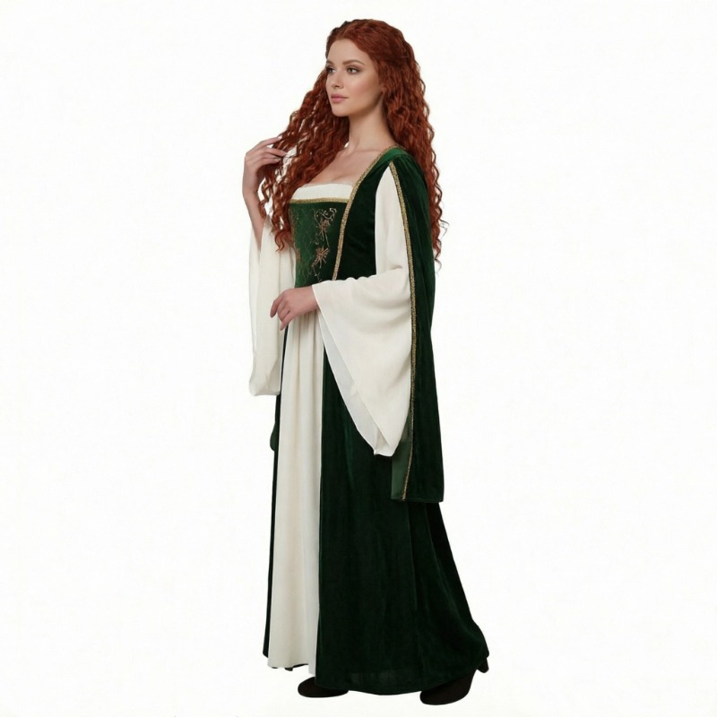 Neues mittelalterliches Cospla – Medieval Renaissance Dress Women Bewertung und Preis