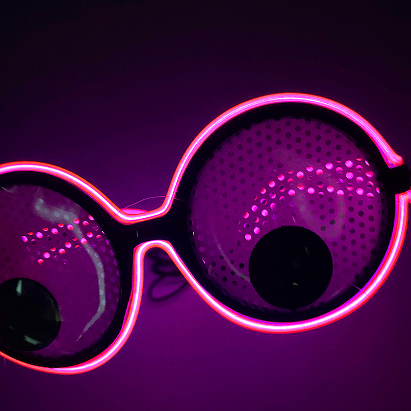 Führte schöne Augapfel bewegli – Glow In The Dark Party Glasses Bewertung und Preis