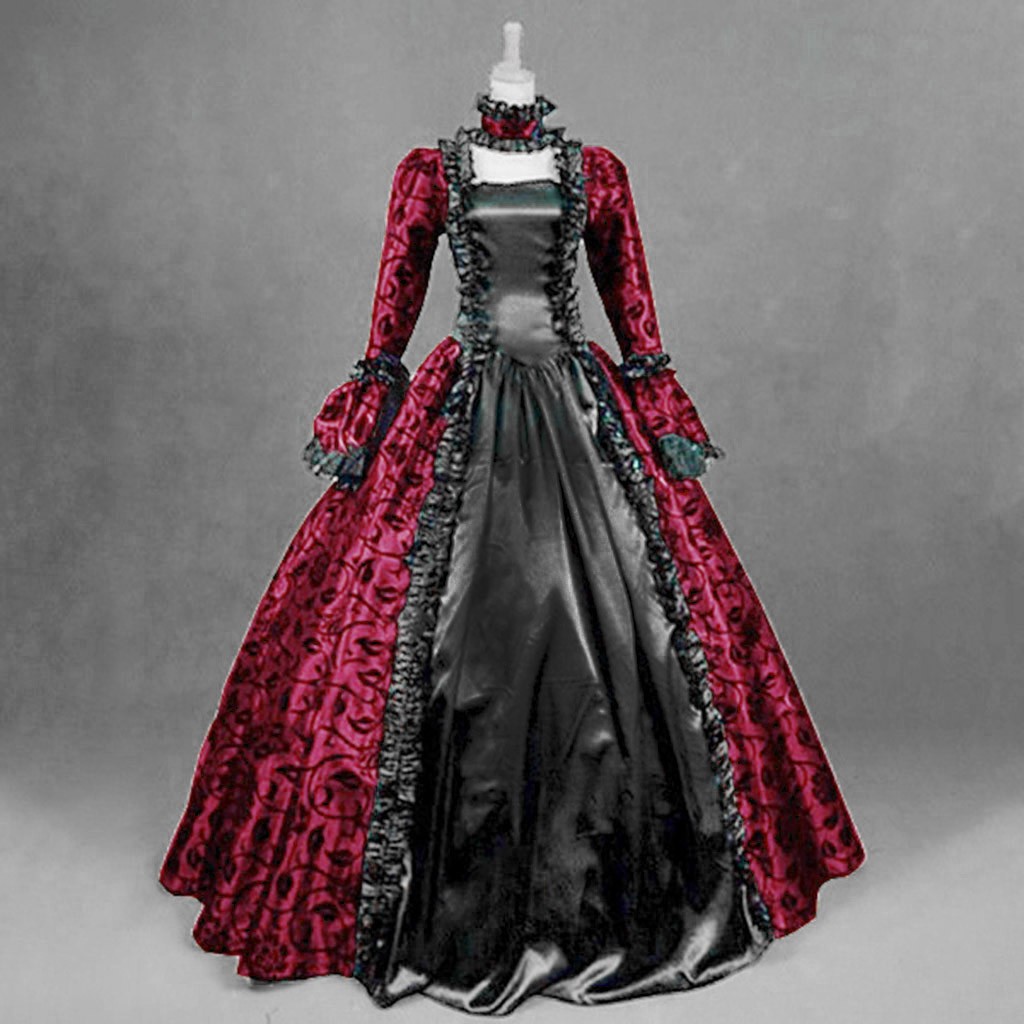 Frauen Vintage Exquisite Kleid – Medieval Renaissance Dress Women Bewertung und Preis