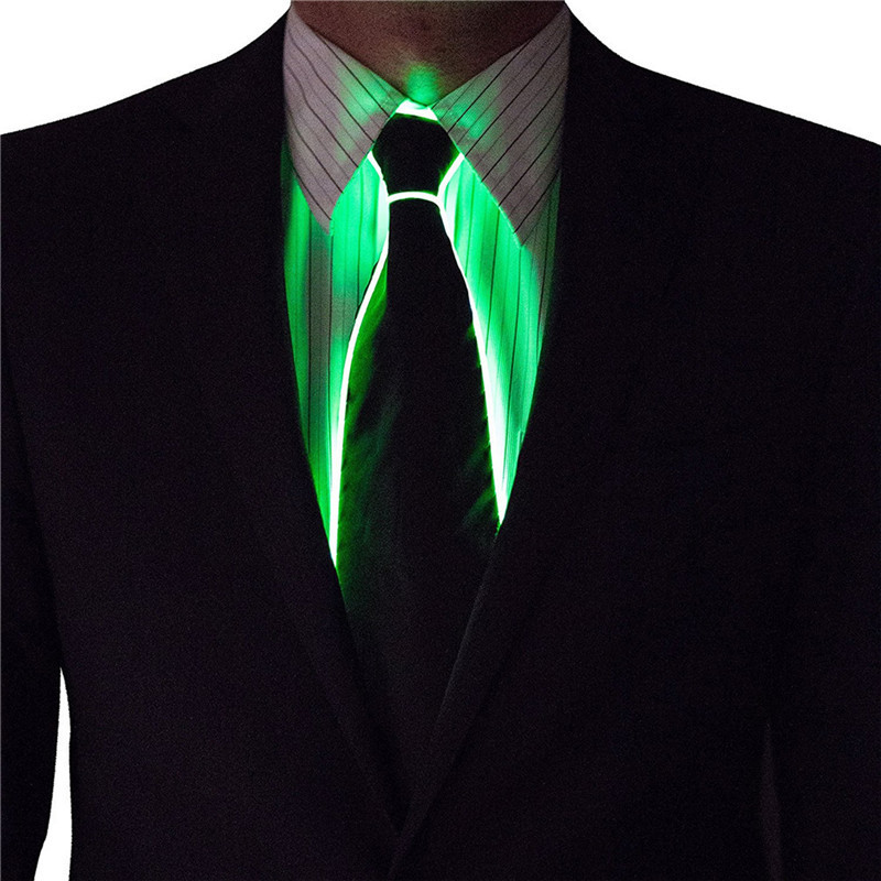 Männer Glowing Tie EL Draht Ne – Glow In The Dark Party Glasses Bewertung und Preis