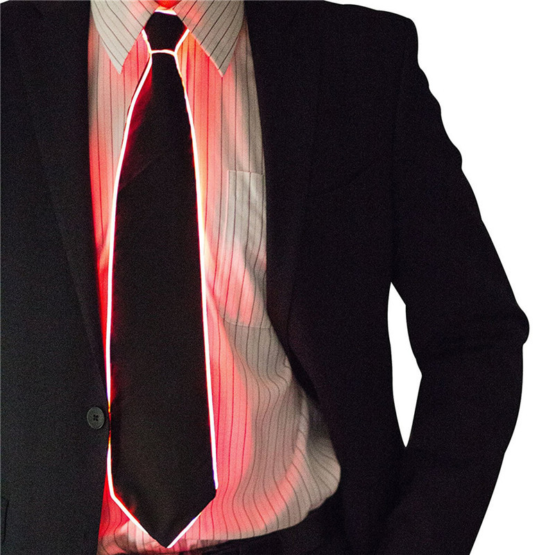 Männer Glowing Tie EL Draht Ne – Glow In The Dark Party Glasses Bewertung und Preis
