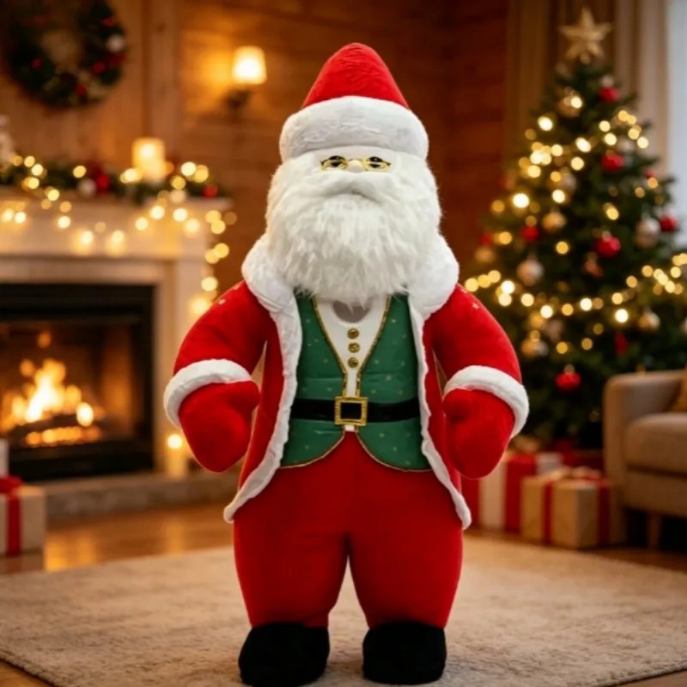 Aufblasbares Weihnachtsmann-Ma – Costumes Bewertung und Preis