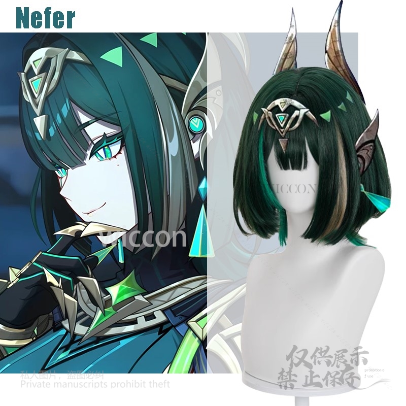 Anime Spiel Genshin Impact New – Anime Cosplay Wig Heat Resistant Bewertung und Preis