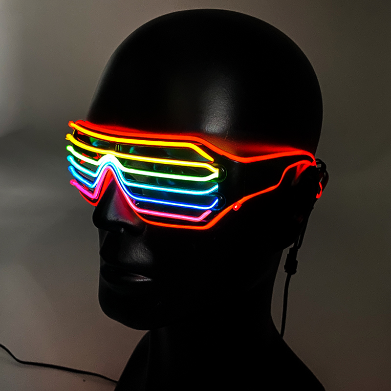 Fluoreszierende bunte leuchten – Glow In The Dark Party Glasses Bewertung und Preis